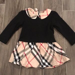 Burberry style dress from Miabella Baby